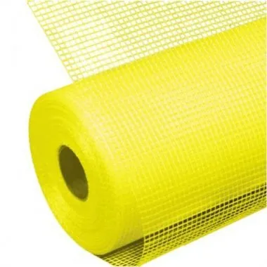 Сетка 5*5 Fiberon (100*20) фасадная (желтая)