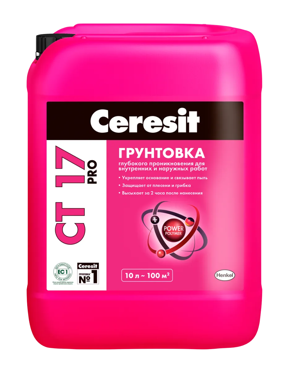 Грунтовка Ceresit CT17  (10л)