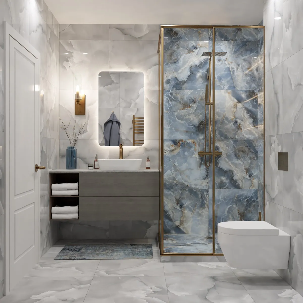 Керамогранит Royce Persian Blue Polished 60x60 см