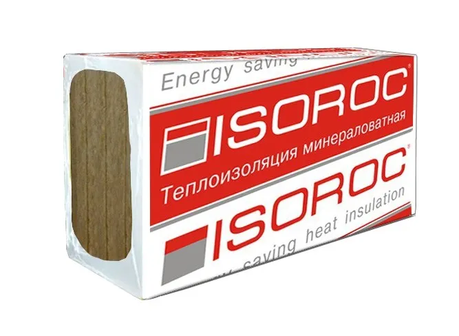 Утеплитель Изорок Изофас-110 (50*600*1000) (0,18м3,6пл,3,6м2) (пл.110кг/м3)