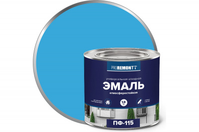 Эмаль "Проремонт" ПФ-115 2,7 кг бел.мат./0006614/