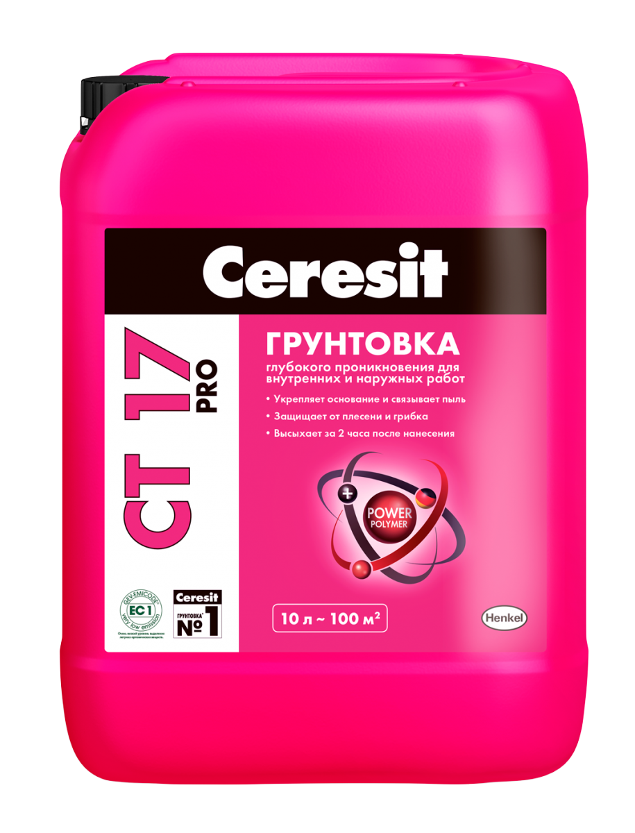Грунтовка Ceresit CT17  (10л)