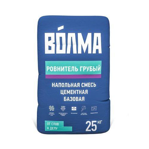 Наливной пол Смесь для пола "Волма-Ровнитель грубый" 25кг (56 шт/паллета)