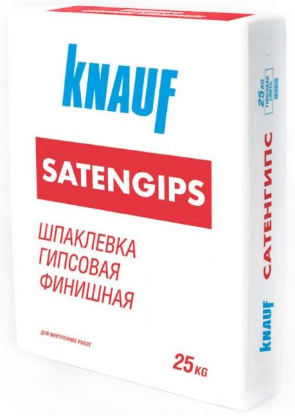 Шпатлевка Сатенгипс 25 кг. 