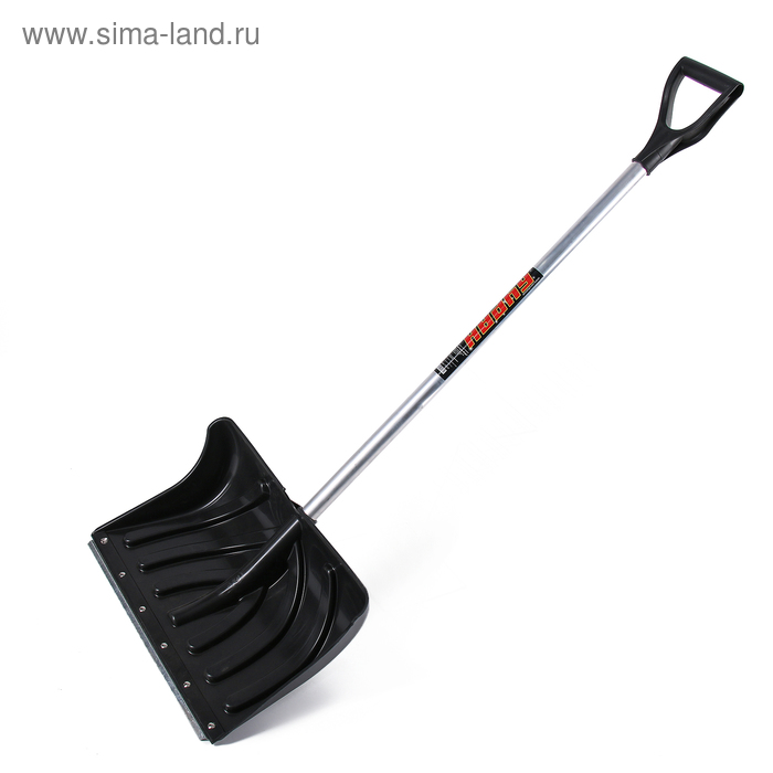 Лопата снеговая пластик.505*340 с оцинк.планкой