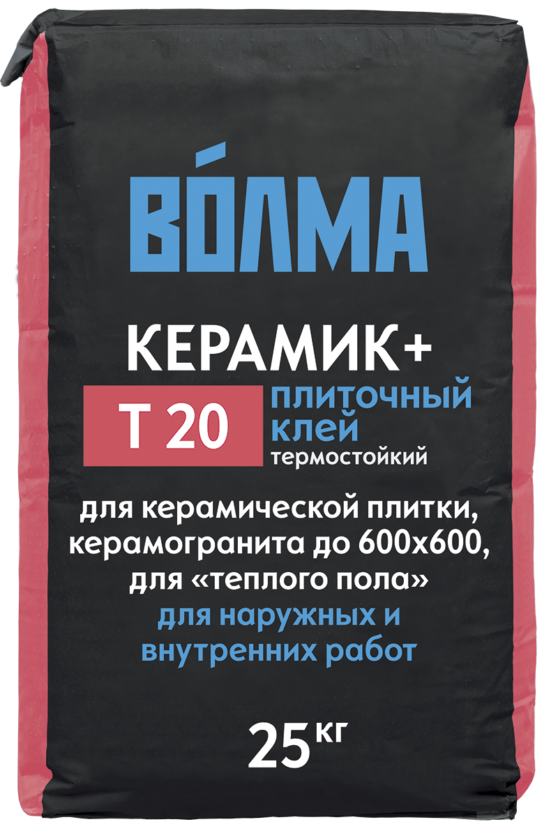 Клей плиточный Волма-Керамик плюс 25 кг (56 шт/паллета)