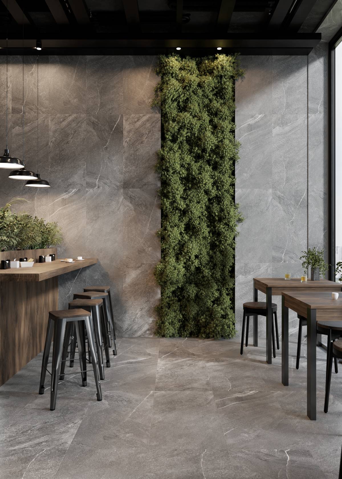 Керамогранит Primavera Rigel Grey Рельеф 60х120см (NR240)