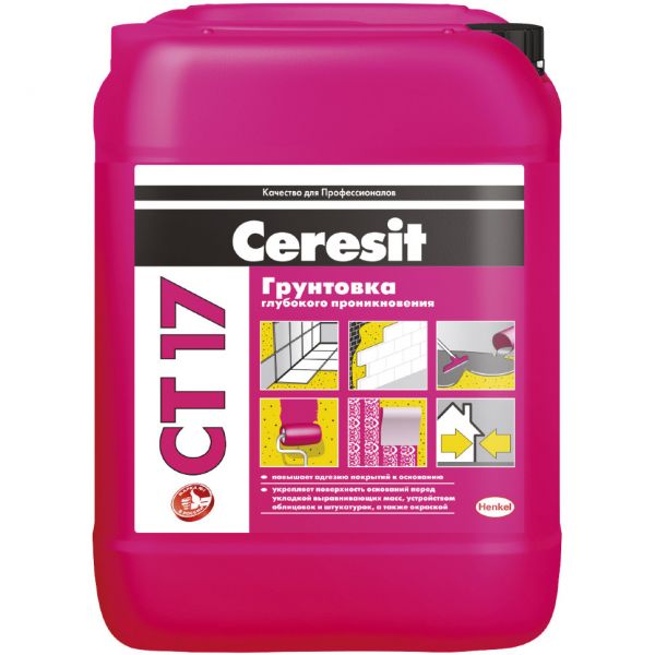 Универсальная грунтовка Ceresit CT 17 (5 л.)
