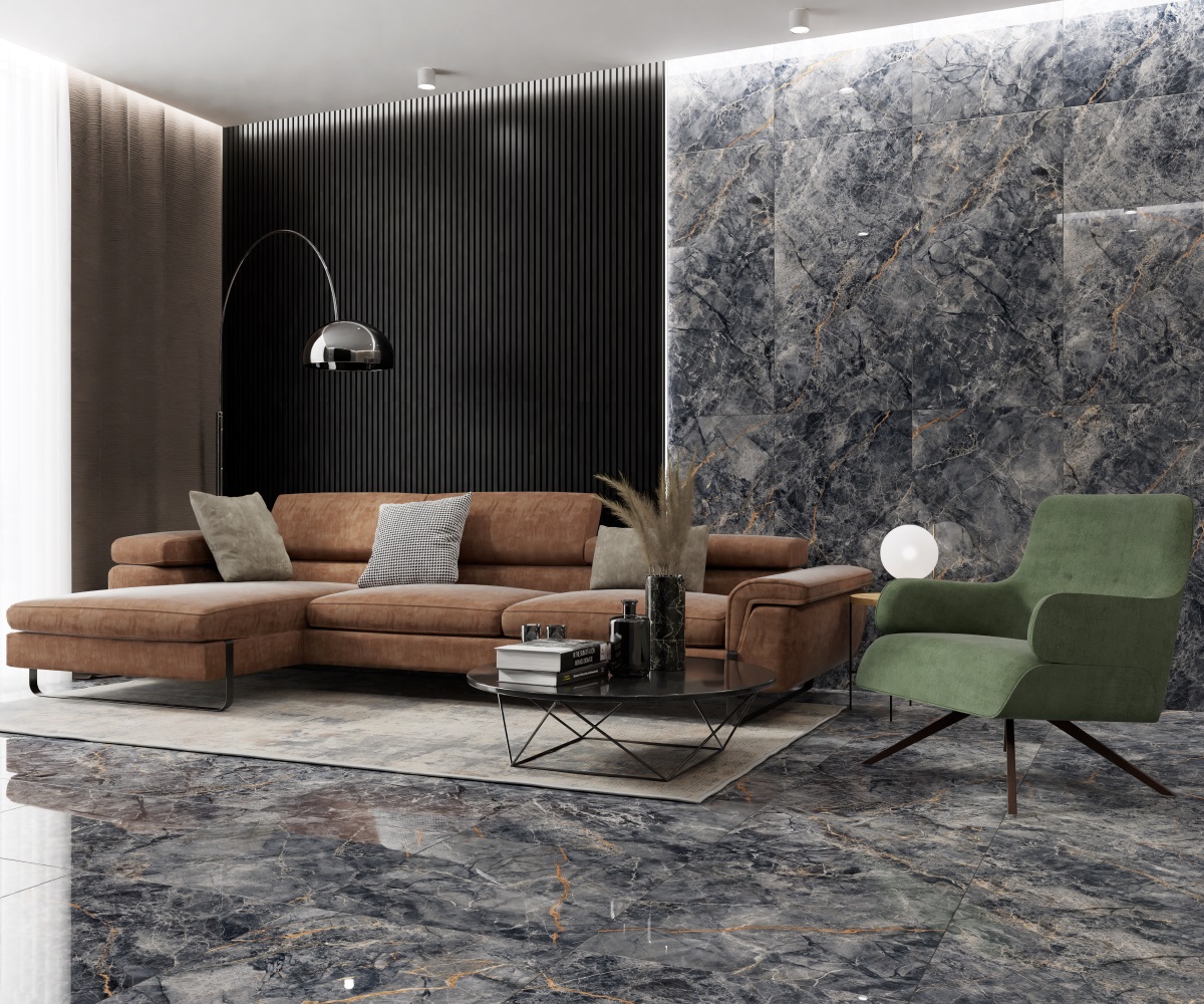 Керамогранит Primavera French Nero High Glossy 60х60