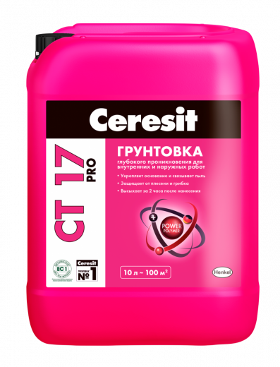 Грунтовка Ceresit CT17  (10л)