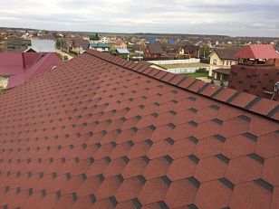 Черепица Соната цв. Красный 3м2