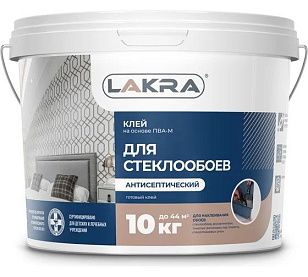 Клей для стеклообоев Лакра (10кг) /0007828/