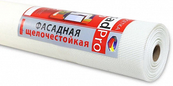 Сетка "PRO FASAD" (160 гр/м2 5*5 яч 1мх50м фасад)