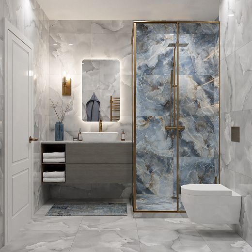 Керамогранит Royce Persian Blue Polished 60x60 см