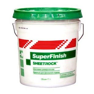 Шпатлевка "SHEETROCK" (18 кг/11л)