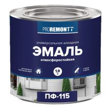 Эмаль "Проремонт" ПФ-115 1,9 кг голубая/0006623/