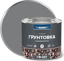 Грунт ГФ-021 PROREMONTT серый 1,8кг Л-С /0006600/