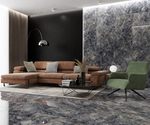 Керамогранит Primavera French Nero High Glossy 60х60